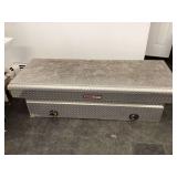 Weather Guard truck bed toolbox with key secure durable storage