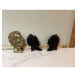 3 SILHOUETTE WALL HANGINGS