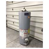 Gas water heater with electronic controls Gas water heater with electronic controls