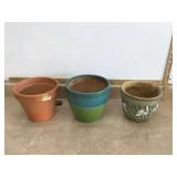 3 GARDEN POTS - LAWN & GARDEN 3 GARDEN POTS - LAWN & GARDEN