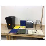 Discarded office supplies Discarded office supplies