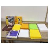 Various types of paper for printing Various types of paper for printing