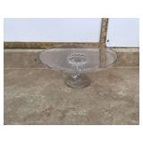 VIKING GLASS CAKE PEDESTAL - GLASS VIKING GLASS CAKE PEDESTAL - GLASS