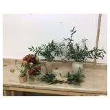 Faux plants in pots Faux plants in pots