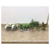 ASSORTED ARTIFICIAL PLANTS - HOME DECOR ASSORTED ARTIFICIAL PLANTS - HOME DECOR