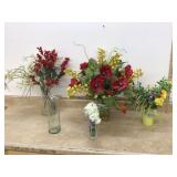 Fake flowers and designs Fake flowers and designs