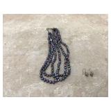 Necklace & earrings with silver clasps Necklace & earrings with silver clasps