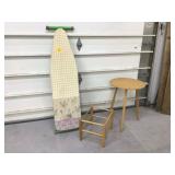 Folding ironing board with legs Folding ironing board with legs