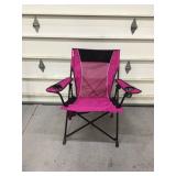 VERY NICE OUTDOOR FOLD-UP CAMP CHAIR VERY NICE OUTDOOR FOLD-UP CAMP CHAIR