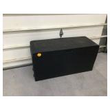 Large plastic container for yard storage Large plastic container for yard storage