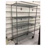 Mobile metal storage unit Mobile metal storage unit