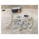 Vera Bradley glasses case with jewelry Vera Bradley glasses case with jewelry