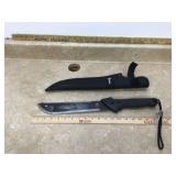 DOUBLE EDGE MACHETE WITH SHEATH DOUBLE EDGE MACHETE WITH SHEATH