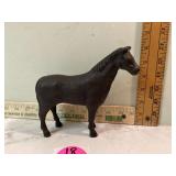 CAST-IRON HORSE FIGURINE - COLLECTIBLES