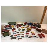 Metal vintage toy vehicles