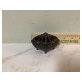Antique cast-iron incense burner