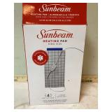 Sunbeam king size heating pad new in box