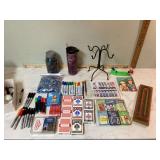 Display for jewelry cards and craft supplies