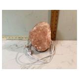 Himalayan Salt Lamp - Mid Century Modern Style - Works