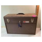 SEARS CRAFTSMAN METAL TOOLBOX - TOOLS