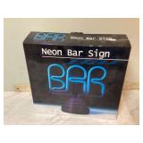 Title Mid Century Modern Neon Bar Sign - New in BoxDescription