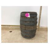 ANTIQUE WOODEN BARREL - VINTAGE