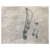 Set of jewelry for costume