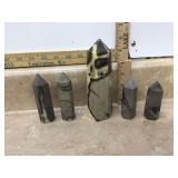 Septarian tower and points unique fossil-filled healing crystals