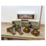 Old decorative items for accentuating