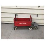 Foldable wagon for kids