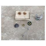 Antique Masonic pins and collectibles