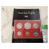 1981 US PROOF SET - COINS CURRENCY