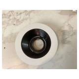 4 Black Metal Recessed Lighting Kit - Mid Century Modern Style