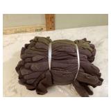 12 PAIR OF WORK GLOVES - TOOLS
