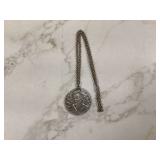 Gold medallion necklace worn by Wayne Newton
