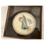Collectible plates featuring iconic artwork