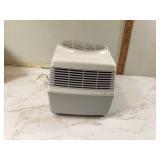 Increases or decreases moisture in air