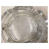 CRYSTAL GLASS VASE BOWL - GLASS
