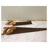 2 HAND SAWS - TOOLS