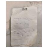 SPORTS MEMORABILIA