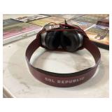 Entertainment accessories(Note DVDs and Sol Republic headphones are commonly used