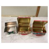 1 Mickey Mouse lunch box2 Curious George lunch box