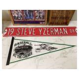 ASSORTED SPORTS MEMORABILIA