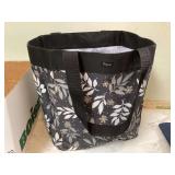 Fabric tote with backpack and purse versatile stylish carryall