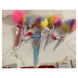 Colorful pens guacamole gadgets craft tools