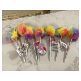Fuzzy ink pens avocado tools piercing & scoring tools
