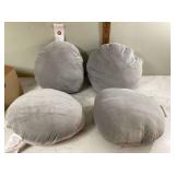 4 NEW THROW PILLOWS - HOME DECOR