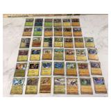 Rare holographic Pokemon cards with foil designs