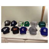 11 NEW HATS (SPORTS)