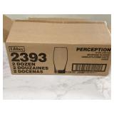 24 Libbey 12oz drinking glasses new